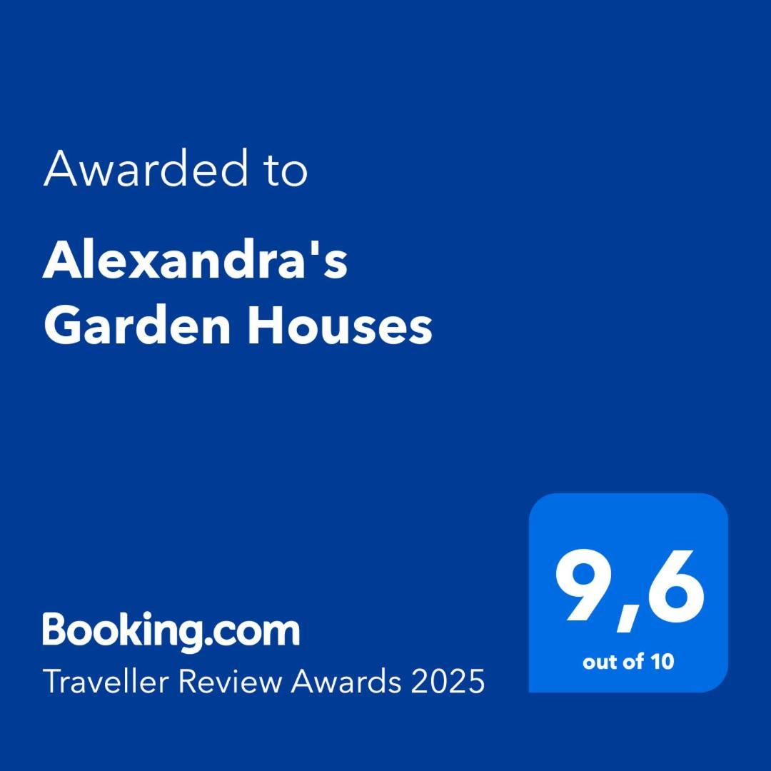 Alexandra'S Garden Houses Stalos Exterior photo